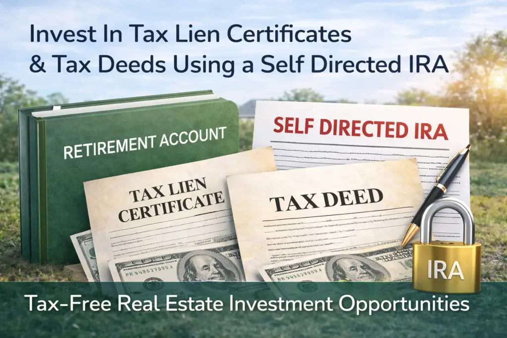 Invest In Tax Lien Certificates & Tax Deeds Using A Self Directed IRA