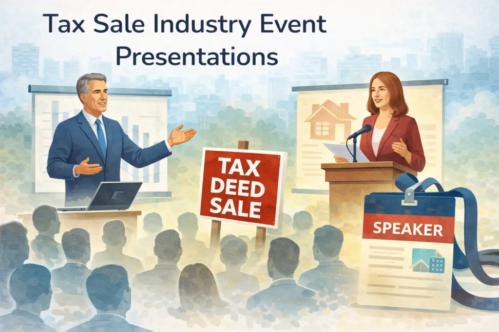 Tax Sale Industry Event Presentations