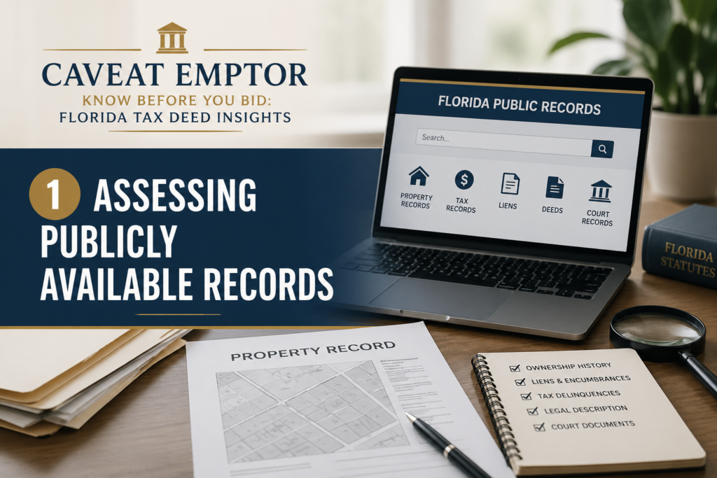 Assessing publicly available records